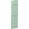 Ekena Millwork Americraft 4-Board (3 Batten) Wood Joined Board-n-Batten Shutters w/Ellipt Top, ARW401BE414X77SGH, PR ARW401BE414X77SGH - alternate 8